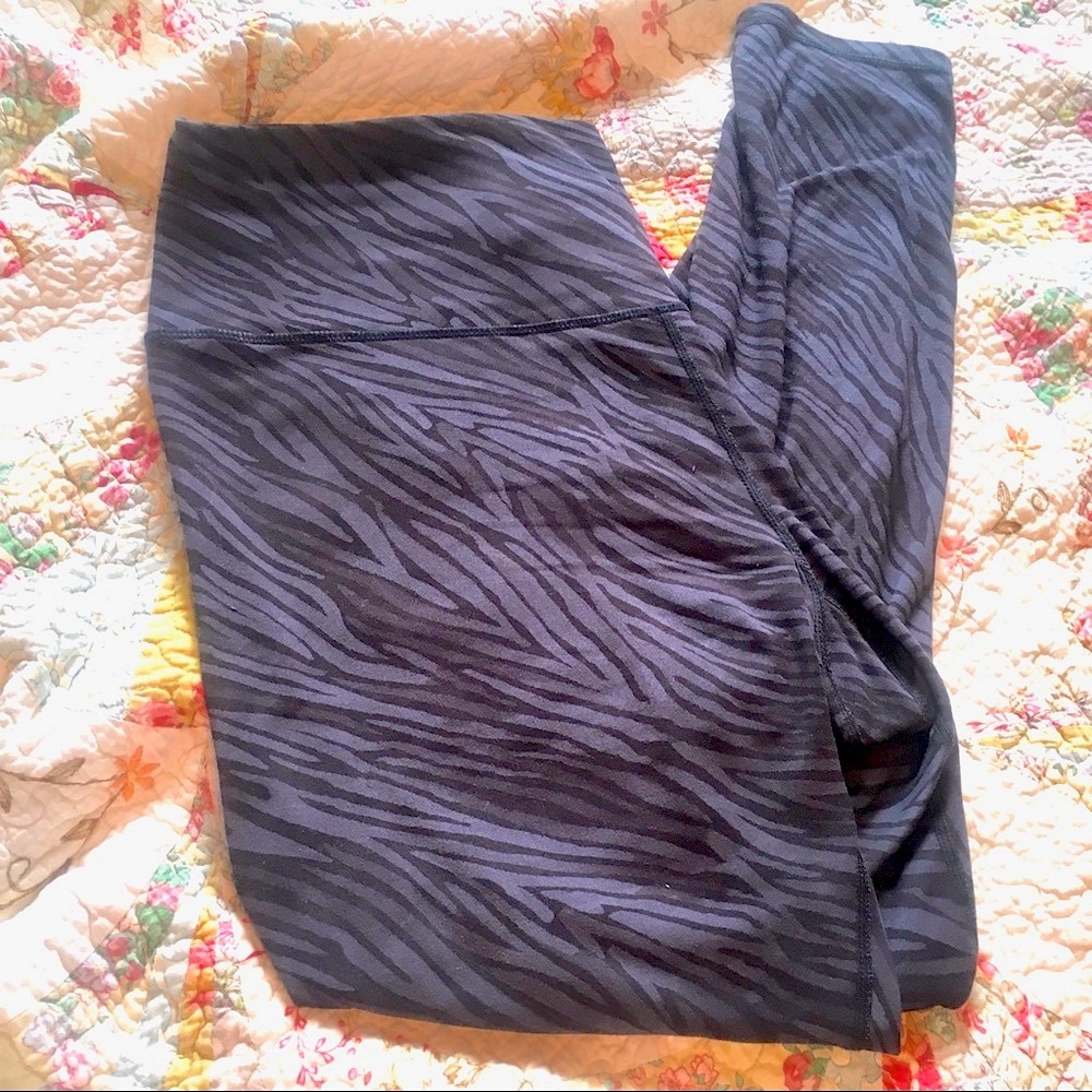 NWOT Glyder zebra leggings sz XL